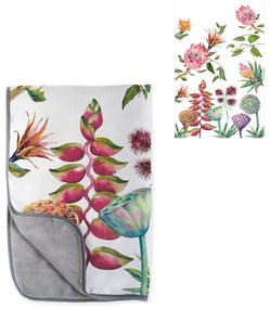 Двустранно одеяло от микрофибър Salvajes, 130 x 170 cm Flores Salvajes - Surdic