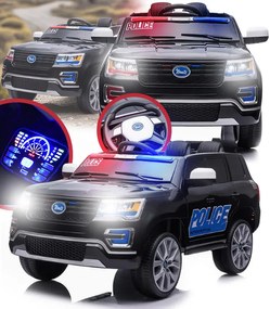 Детска полицейска кола с акумулаторна батерия