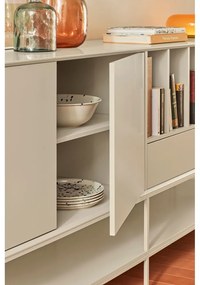 Черен скрин 220x98x45 cm Platt – Teulat