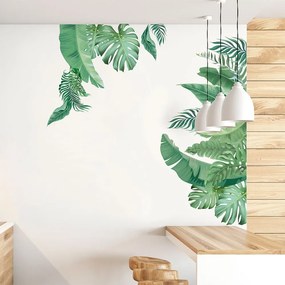 Стикер за стена 60x90 cm Tropical Leaves - Ambiance