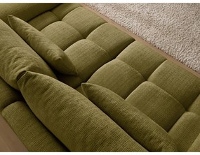 Зелен шенилов диван 264 cm Ivane – Bobochic Paris