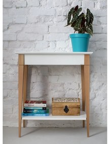 Бяла конзолна маса , ширина 65 cm Mimo - Ragaba