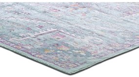 Тюркоазен килим от вискоза 170x120 cm Lara - Universal