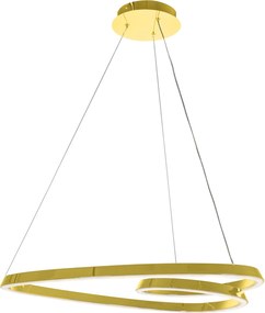 Лампа LED APP798-cp Gold + Remote Control