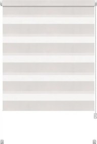 Бяла ролетна щора ден и нощ 97x150 cm Zebra – Gardinia