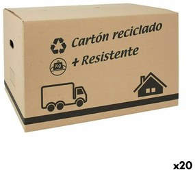 Кутия за Съхранение с Капак Confortime Картон 82 x 50 x 50 cm (20 броя)