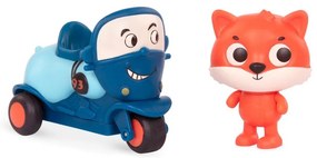 Battat - Комплект автомобил и фигурка Мотор и лисица