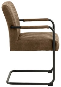 Кафяви трапезни столове в комплект от 2 броя Adele - Actona