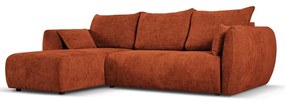 Оранжев ъглов диван (ляв ъгъл) Matera - Cosmopolitan Design