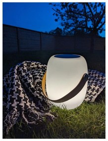 LED преносимо външно осветително тяло с таймер/с високоговорител с USB ø 18 cm Cardiff – House Nordic