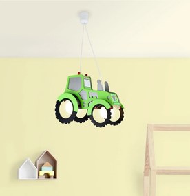 Висяща таванна лампа Elobra Tractor 2-lamp-Prasino