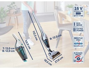 Безжична прахосмукачка Rotaro PowerVac 2v1 – LEIFHEIT
