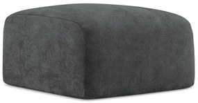 Тъмносива шенилова табуретка Leila – Makamii