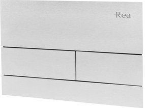 Бутон за тоалетна K011A-Q  и Slim024N Rea T Brush Steel