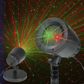 Фасаден лазерен прожектор "Движещи се звезди"