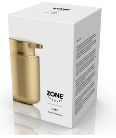 Диспенсер за сапун от неръждаема стомана в месингов цвят 250 ml Ume Brass – Zone