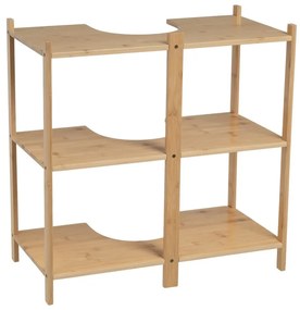 Бамбуков шкаф за мивка в естествен цвят 60x60 cm – Casa Selección