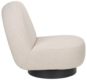 Бежово въртящо се кресло Eden – Zuiver