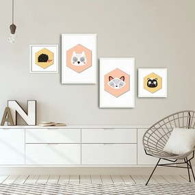 Комплект от 4 картини Alpyros Hurgo - Unknown