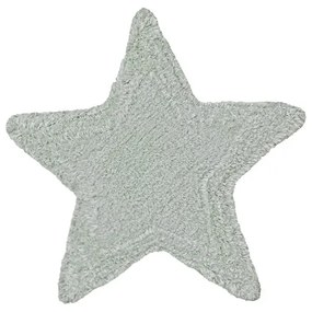 Памучна детска възглавница 54x54 cm Stella Blue Sage – Lorena Canals