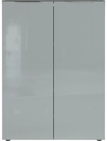 Сив шкаф за обувки Genova - Germania