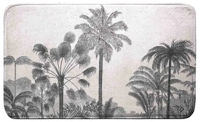 Черно-бежов килим за баня 45x75 cm Cocoty – douceur d'intérieur