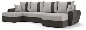 Разтегателен диван в П-образна форма PAVOS, 301x90x140, kornet 18/rainbow 27