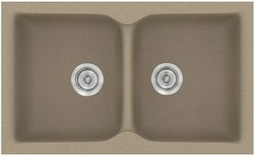 Мивка Sanitec 322-Granite Taupe