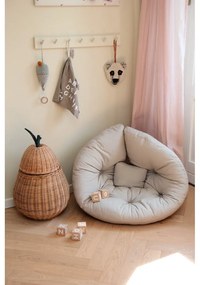 Бял релаксиращ детски фотьойл Mini Nido - Karup Design
