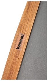 Сив/в естествен цвят градински шезлонг от масивно дърво Dionysus – Bonami Essentials