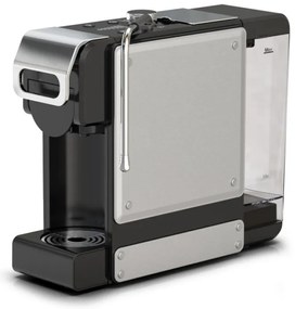 Разопакован: Еспресо машина за мляно кафе и капсули 8в1 Oliver Voltz OV51171N8M, 1450W, 1 л, 5 адаптера, 19 bar, Черен