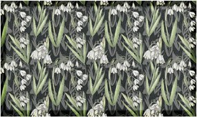Изтривалка 40x70 cm Lily of Valley x Celia Battaini – Artsy Doormats