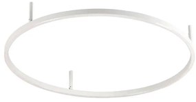 Ideal Lux - LED таванно осветително тяло ORACLE SLIM LED/37W/230V 4000K Ø 70 см бяло