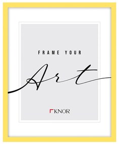 Жълта стояща/висяща рамка 20x26 cm – knor