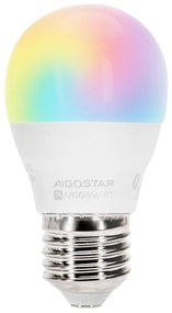 LED RGBW Крушка G45 E27/4,9W/230V 2700-6500K - Aigostar