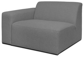 Сив модул за диван (ляв ъгъл) Roxy - Scandic