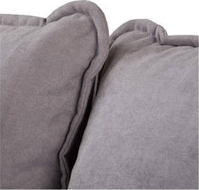 Сив ъглов диван (десен ъгъл) Beata - Ropez