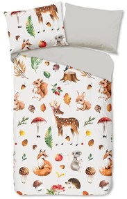 Детско спално бельо от фланела за единично легло 140x200 cm - Good Morning