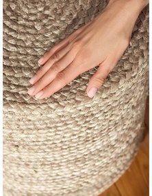 Сиво-бежова табуретка Jutta Greige – Hanse Home