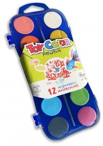 Водни бои Toy Color 704, 12 цвята