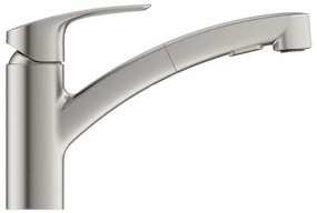 Кухненски кран с душ Grohe EuroSmart-Silver Mat