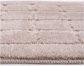 Кафяви килими за баня в комплект 2 бр. 50x80 cm Kareli – Foutastic