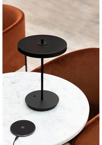 Черна метална LED настолна лампа с метален абажур (височина 31 cm) Asteria Move – UMAGE