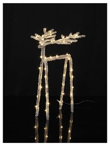 LED светлинна декорация Елен, височина 30 см Icy Deer - Star Trading
