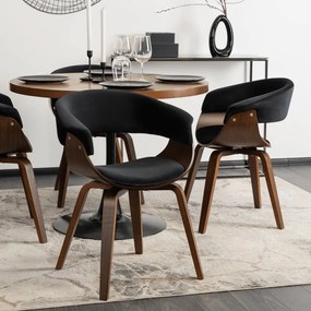 Тапициран кадифен фотьойл GARY - различни цветови варианти златен дъб - сив