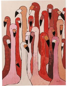 Арт.60444 Kартина Touched Flamingo Meeting 120x90cm