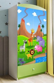 Гардероб Babydreams Cartoon-Leuko-Safari