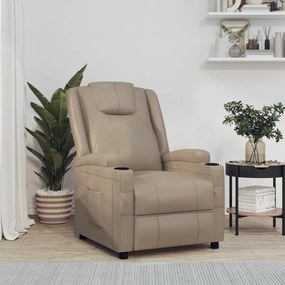 340965 vidaXL Наклоняем стол, капучино, изкуствена кожа