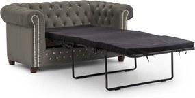 Сив кадифен разтегателен диван 148 cm York Blik – Ropez