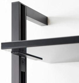 Черна етажерка за книги 94x210 cm Edge by Hammel - Hammel Furniture